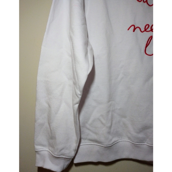 "all you need is love" Cozy Crew Neck Sweatshirt ❤️ - Picture 15 of 16